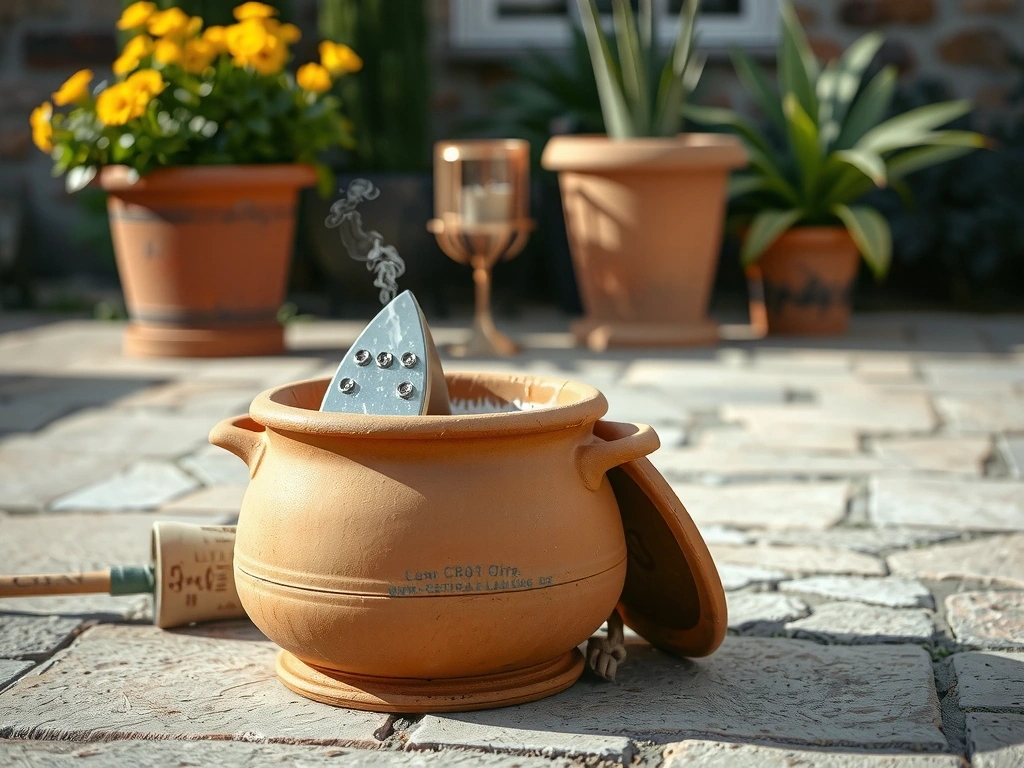 Terrasse nettoyée en profondeur